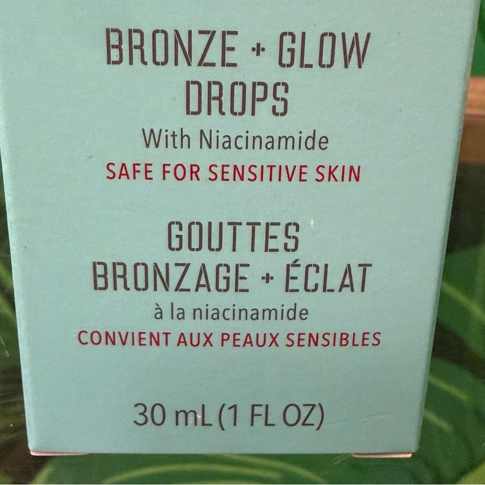 NWT First Aid Beauty Bronze + Glow Drops 1 oz Glow Serum
